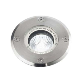 Φωτιστικό Δαπέδου 6220 1XGU10 Φ10,5cm Inox Perenz