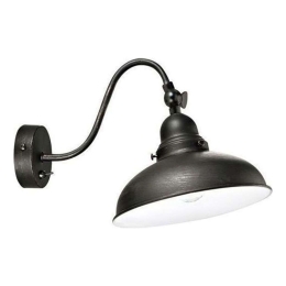 Φωτιστικό Τοίχου - Απλίκα 6040 1XE14 40W Φ21cm 23cm Black Perenz Μέταλλο