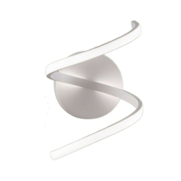Φωτιστικό Τοίχου - Απλίκα 6395 B LC 18W Led 3000K 20x27cm White Perenz Μέταλλο