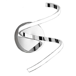 Φωτιστικό Τοίχου - Απλίκα 6395 CL LN 18W Led 4000K 20x27cm Chrome Perenz