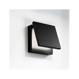 Φωτιστικό Τοίχου - Απλίκα 6706 N LC Ρυθμιζόμενο 10W Led 12x12cm Black Perenz Μέταλλο