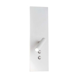 Φωτιστικό Τοίχου - Απλίκα 6638 B LC Με Θύρα USB 12W & 3W Led 7x34cm White Perenz Μέταλλο