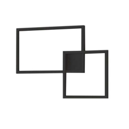 Φωτιστικό Οροφής - Πλαφονιέρα 6595 N CT 45W Led 54,5x75x6cm Black Perenz Αλουμίνιο