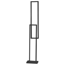 Φωτιστικό Δαπέδου 6599 N CT 64W Led 32x16x180cm Black Perenz Μέταλλο,Ακρυλικό