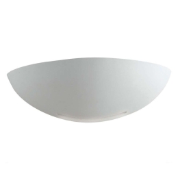 Φωτιστικό Τοίχου - Απλίκα Sestriere I-SESTRIERE-AP 1xE27 31x12,5x9,5cm White Intec Γύψος