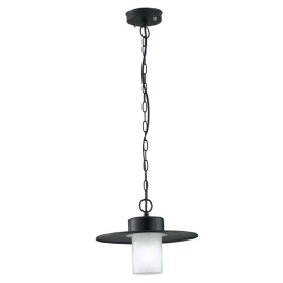 Φωτιστικό Οροφής York LANT-YORK/S1 1xE27 30cm Black Intec