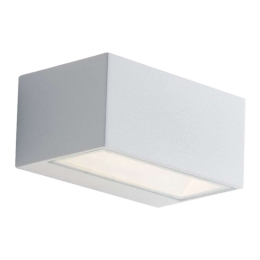 Φωτιστικό Τοίχου - Απλίκα Twin LED-W-TWIN-XL BCO 40W Led 30x10,8x12cm White Intec