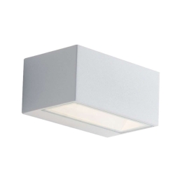 Φωτιστικό Τοίχου - Απλίκα Twin LED-W-TWIN-M BCO 20W Led 22x10,3x8,5cm White Intec