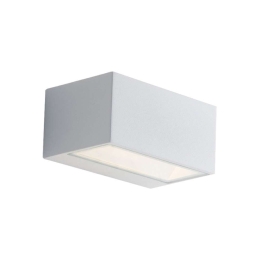 Φωτιστικό Τοίχου - Απλίκα Twin LED-W-TWIN-S BCO 12W Led 14x8,9x6,5cm White Intec