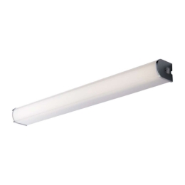 Φωτιστικό Τοίχου - Απλίκα Blaster LED-BLASTER-60 15W Led 60x5,3x6,5cm White-Chrome Intec PC