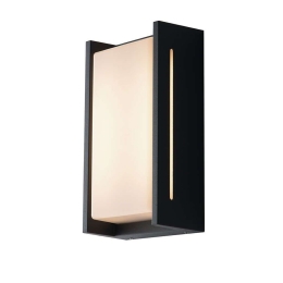 Φωτιστικό Τοίχου - Απλίκα Compact LED-W-COMPACT 18W Led 13x8x24cm Anthracite Intec
