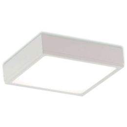 Πάνελ Klio LED-KLIO-Q21C 36W Led 3600lm 3000K 21,1x21,1x5cm White Intec Τετράγωνο Αλουμίνιο