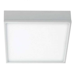 Πάνελ Klio LED-KLIO-Q40C 64,8W Led 5500lm 3000K 40x40x5,2cm White Intec Τετράγωνο Αλουμίνιο