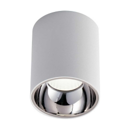 Φωτιστικό Οροφής - Σποτ Mig LED-MIG-R20C BCO 20W Led 3000K Φ11,4cm 11,7cm White Intec Αλουμίνιο