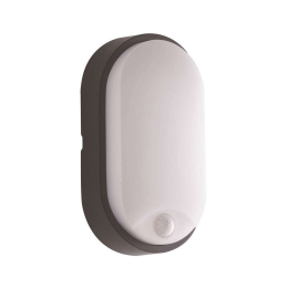 Φωτιστικό Τοίχου - Απλίκα Sensitive LED-SENSITIVE-ANT Με Αισθητήρα 14W Led 4000K 21,2x11,9x6cm Anthr