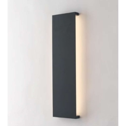 Φωτιστικό Τοίχου - Απλίκα Ribbon LED-RIBBON-42 2x6W Led 11,5x42cm Anthracite Intec
