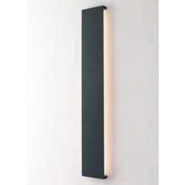 Φωτιστικό Τοίχου - Απλίκα Ribbon LED-RIBBON-72 2x10W Led 11,5x72cm Anthracite Intec