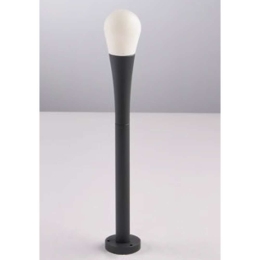 Φωτιστικό Δαπέδου Drop I-DROP-P73-ANT 1xG9 Φ5cm 73cm Anthracite Intec