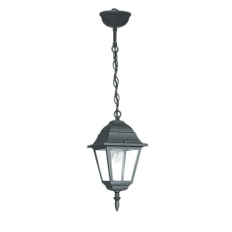 Φωτιστικό Οροφής Roma LANT-ROMA/S1 1xE27 60W 14,6x97cm Black Intec