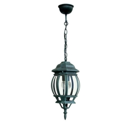 Φωτιστικό Οροφής Santiago LANT-SANTIAGO/S1 1xE27 60W 15,5x107,5cm Black-Green Intec