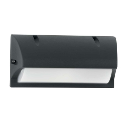 Φωτιστικό Τοίχου - Απλίκα Atlanta I-ATLANTA-AP 1xE27 42W 25,5x11,5x12,5cm Anthracite Intec