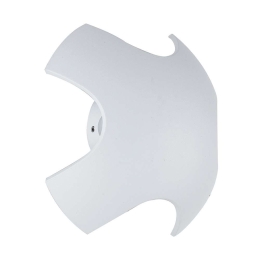 Φωτιστικό Τοίχου - Απλίκα Ghibli LED-W-GHIBLI/8W BCO 4x2W Led 6,6x19,8cm White Intec