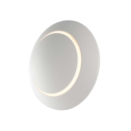 Φωτιστικό Τοίχου - Απλίκα Twilight LED-W-TWILIGHT Ρυθμιζόμενο 4W Led Φ16cm White Intec Αλουμίνιο