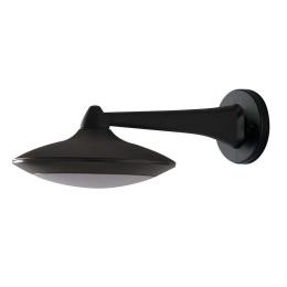 Φωτιστικό Τοίχου - Απλίκα Alyson LANT-ALYSON/AP 12W Led 24x18x10cm Black Intec