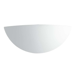 Φωτιστικό Τοίχου - Απλίκα Abel I-ABEL-AP 2xE14 25W 41x17x13cm White Intec Γύψος