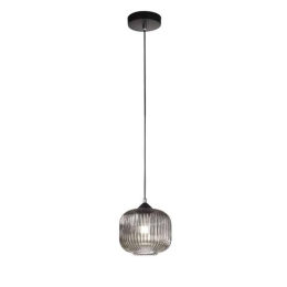 Φωτιστικό Οροφής Dock 3584-40-126 1xE27 40W Φ20 200cm Fume La Mia Luce