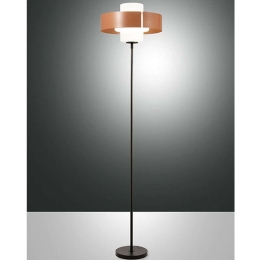 Φωτιστικό Δαπέδου Loto 3750-10-358 Φ45x170cm Dim 1xE27 40W Bronze Fabas Luce