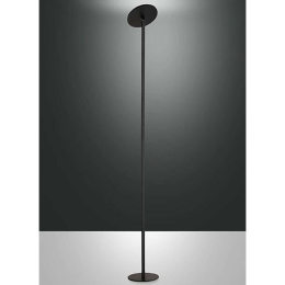 Φωτιστικό Δαπέδου Regina 3551-12-101 25x25x179,8cm Dim Led 3500lm 35W Black Fabas Luce