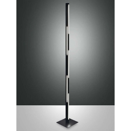 Φωτιστικό Δαπέδου Ling 3712-10-101 26x24x165cm Dim Led 4320lm 36W Black Fabas Luce