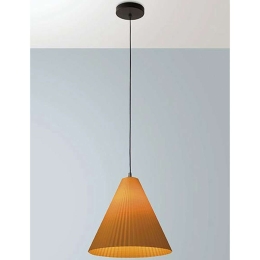 Φωτιστικό Οροφής Cone 3758-40-367 Φ31,5x25cm 1xE27 10W Mustard Fabas Luce
