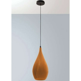 Φωτιστικό Οροφής Lisa 3759-40-367 Φ17,5x32cm 1xE27 10W Mustard Fabas Luce