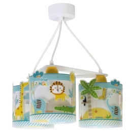 Φωτιστικό Τρίφωτο Οροφής My Little Jungle 76114 Ango Πολυπροπυλένιο