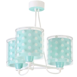 Φωτιστικό Οροφής Παιδικό Dots 41007 H Green Ango Πολυπροπυλένιο