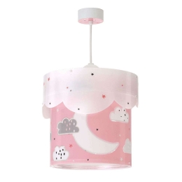 Φωτιστικό Οροφής Παιδικό Moon 61232 S Pink Ango Πολυπροπυλένιο
