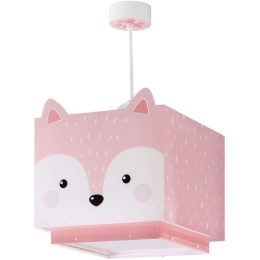 Φωτιστικό Οροφής Παιδικό Little Fox 64582 Pink Ango Πολυπροπυλένιο