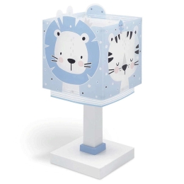 Φωτιστικό Κομοδίνου Baby Jungle Blue 63111 T E14 Blue Ango Πολυπροπυλένιο