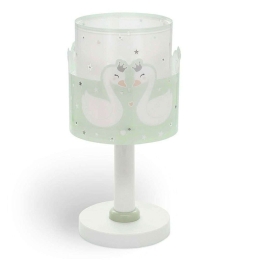 Φωτιστικό Κομοδίνου Παιδικό Sweet Love 61711 H 1xE14 40W Φ15cm 30cm Green Ango Πολυπροπυλένιο