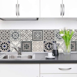 Μπορντούρα Αλουμινίου Grey Azulejos (Σετ 2Τμχ) 86110 48x24x0,3cm Multi Ango