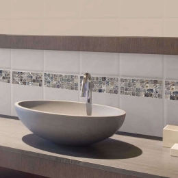 Αυτοκόλλητα Πλακάκια Τοίχου Tile Marble (Σετ 2Τμχ) 31311 30x30x0,05cm Multi Ango Pet