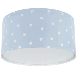 Φωτιστικό Οροφής-Πλαφονιέρα Starlight 82216 T 33x16,5cm 2xE27 15W Light Blue Ango