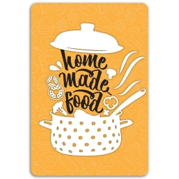 Πινακίδα Διακόσμησης Home Made Food 63527 28x19x0,3cm Multi Ango PVC