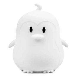 Φωτιστικό Νυκτός Mini Light Penguin ANG-212 15x12x12cm White-Black Ango