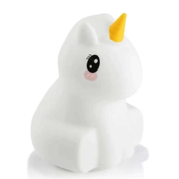 Φωτιστικό Νυκτός Mini Light Unicorn ANG-219 14x9,5x10,1cm White-Black Ango
