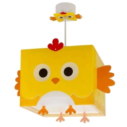 Φωτιστικό Οροφής Little Chicken 64642 24x24x25cm 1xE27 15W Multi Ango
