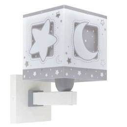 Φωτιστικό Τοίχου - Απλίκα Moonlight 63239E 13,5x20x24cm 1xE27 15W Grey Ango