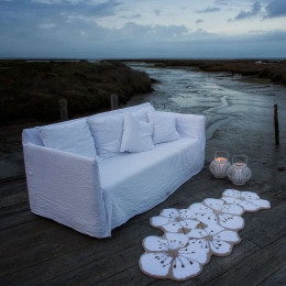 Χαλάκι Μπάνιου Sakura Abyss & Habidecor 80 X 150 Βαμβάκι-Ακρυλικό